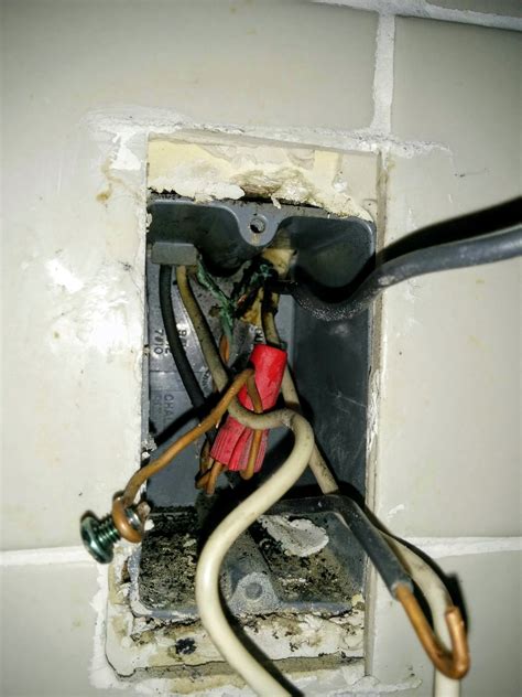 burnt electrical box|fix burnt wire inside.